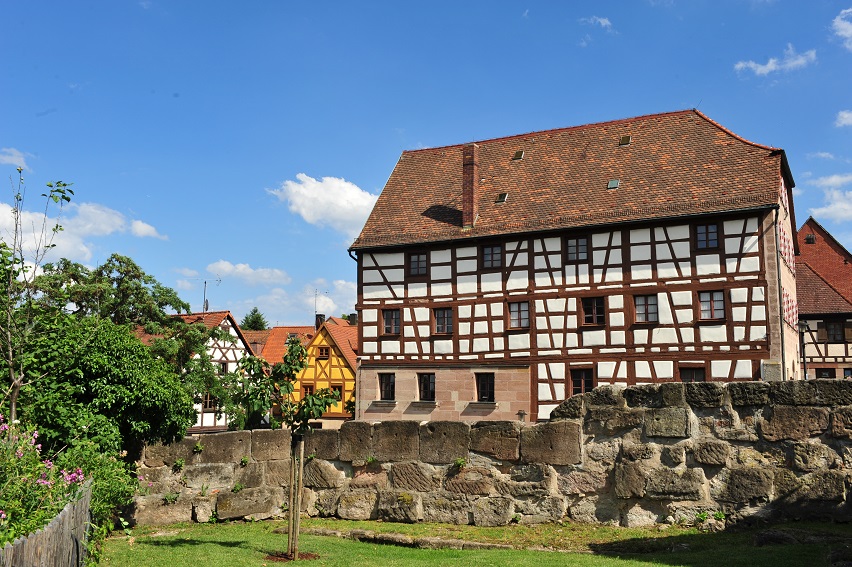  Historisches Museum vom Markt Cadolzburg mit Fachwerkabteilung